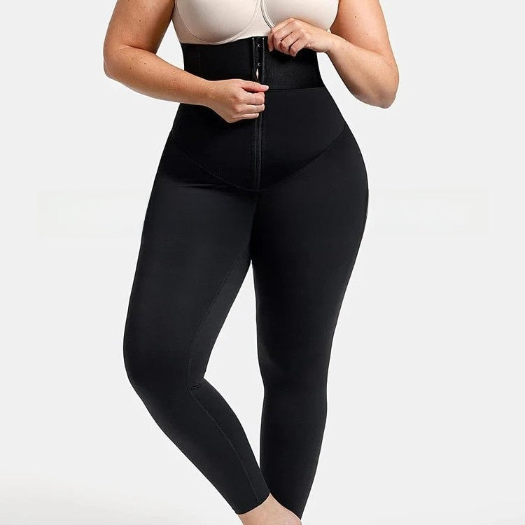 High-Waisted Shaping Yoga Pants with Tummy Control