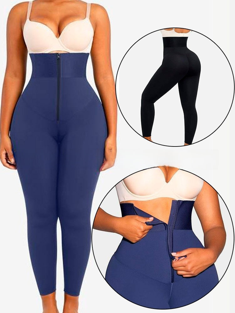 High-Waisted Shaping Yoga Pants with Tummy Control